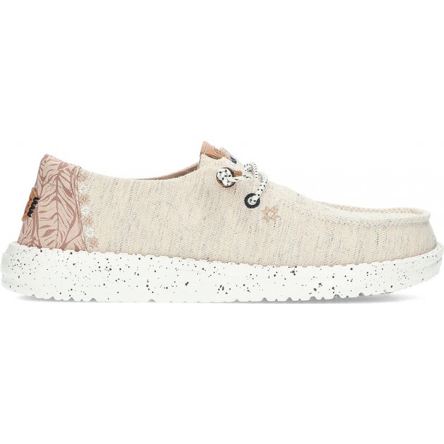 DUDE WENDY MOCASSINI TROPICALI CON FIAMMATURA 40753 WHITE DUDE WENDY MOCASSINI TROPICALI CON FIAMMATURA 40753 WHITE