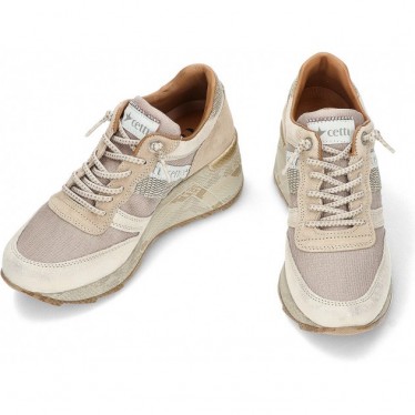 SNEAKERS CETTI PITON C-1145 PLATINO