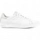 SNEAKER GEOX D621BA IN NAPPA BLANCO