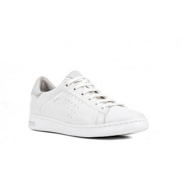 SNEAKER GEOX D621BA IN NAPPA BLANCO