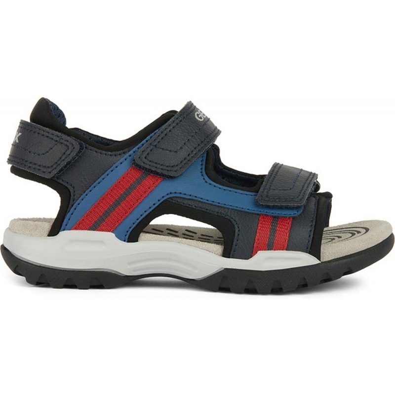 SANDALI GEOX BOREALIS J450RA NAVY_RED