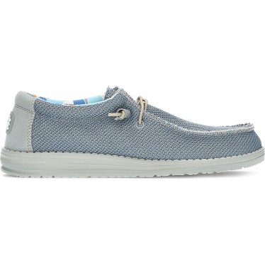 MOCASSINI DUDE WALLYSOX BLUE