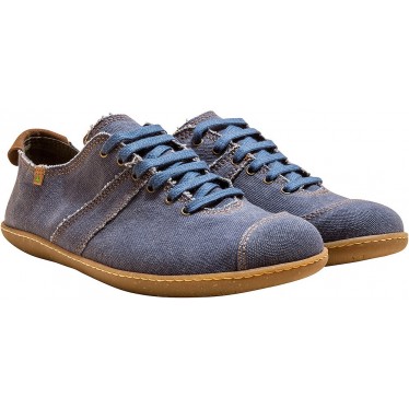 SNEAKERS EL NATURALISTA EL VIAJERO 5288T IN COTONE ORGANICO DENIM