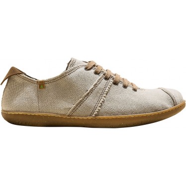 SNEAKERS EL NATURALISTA EL VIAJERO 5288T IN COTONE ORGANICO STONE