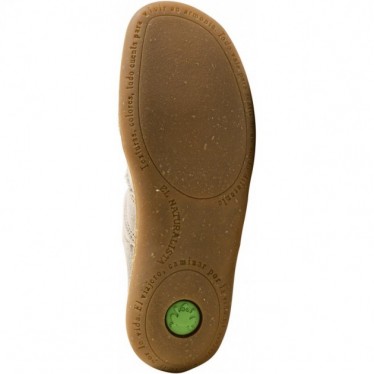 SNEAKERS EL NATURALISTA EL VIAJERO 5288T IN COTONE ORGANICO STONE