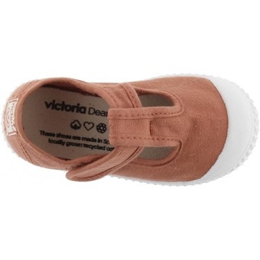 SANDALI VICTORIA 136625 TELA UNISEX TEJA