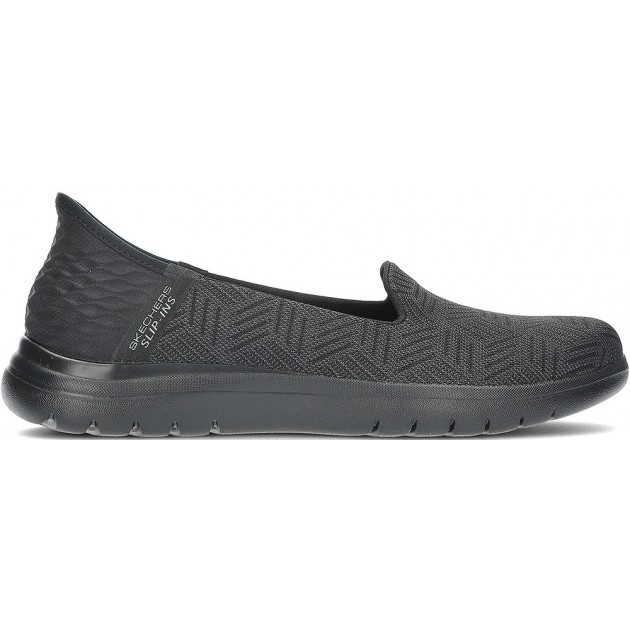 SKECHERS IN VIAGGIO BALLERINE FLEX 138182 BLACK