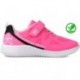 GARVALIN SNEAKERS ELASTICIZZATE DRY FEELING 231830 VEGAN FUCSIA