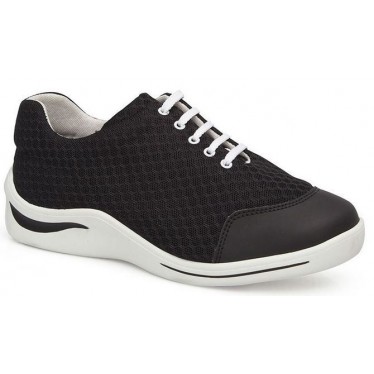 SCARPE SPORTIVE DIABETICHE CALZAMEDI NEGRO