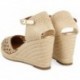 GIOSEPPO 72281 Sandali Serignan in pelle intrecciata PLATINO