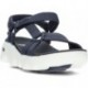 Skechers Go Walk Massaggio Fit Sandalo 140654 NAVY
