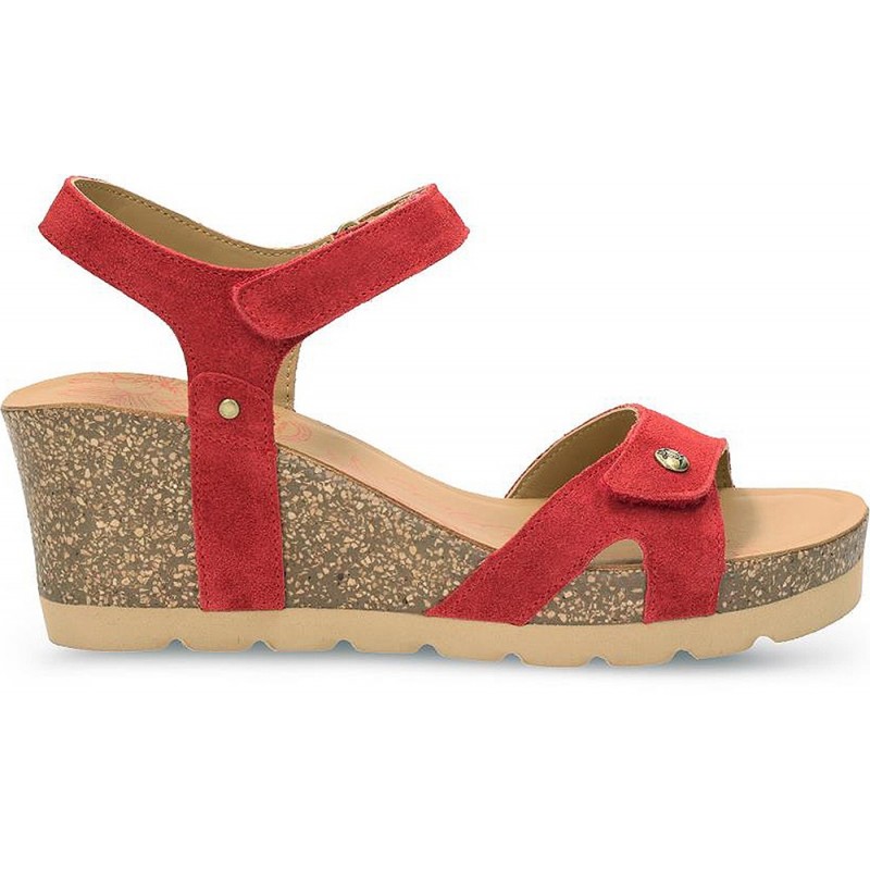 SANDALO PANAMA JACK JULIA RED_B54