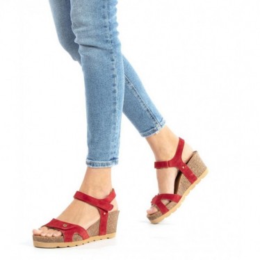 SANDALO PANAMA JACK JULIA RED_B54