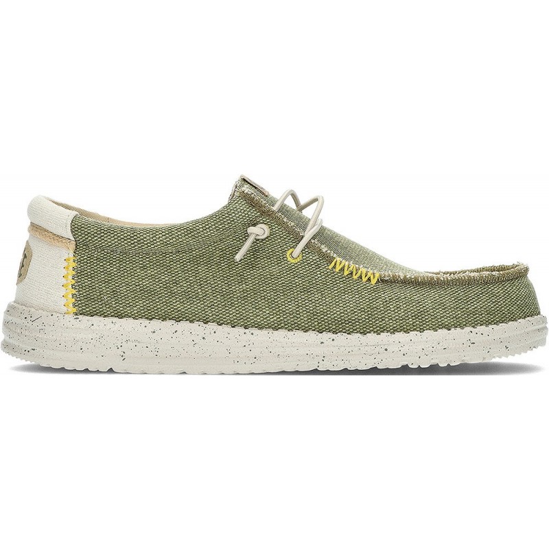 MOCASSINI IN IUTA DUDE WALLY COASTLINE OLIVE