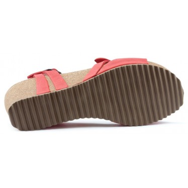 INTERBIOS W Sandal comoda donna anatomica ROJO
