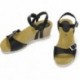 INTERBIOS W Sandal comoda donna anatomica NEGRO_2