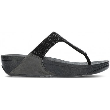 SANDALI FITFLOP CON DECORAZIONI IN CRISTALLO LULU BLACK