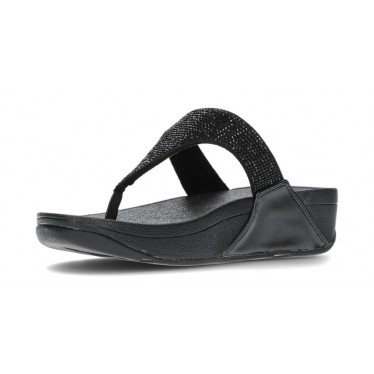 SANDALI FITFLOP CON DECORAZIONI IN CRISTALLO LULU BLACK