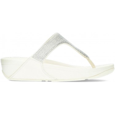SANDALI FITFLOP CON DECORAZIONI IN CRISTALLO LULU CREAM
