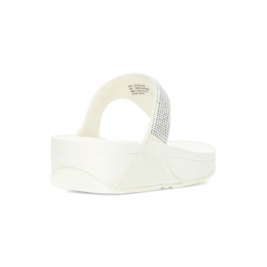 SANDALI FITFLOP CON DECORAZIONI IN CRISTALLO LULU CREAM