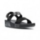 SANDALI FITFLOP LULU CON CINTURINO IN CRISTALLO NEGRO