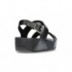 SANDALI FITFLOP LULU CON CINTURINO IN CRISTALLO NEGRO