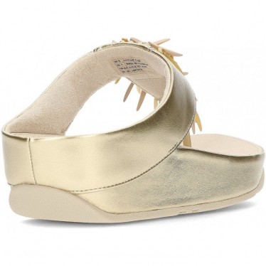 Sandali metallici con perline Rumba FitFlop HI7 PLATINO