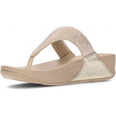 SANDALI FITFLOP CON DECORAZIONI IN CRISTALLO LULU BEIGE
