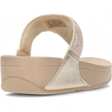 SANDALI FITFLOP CON DECORAZIONI IN CRISTALLO LULU BEIGE