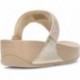 SANDALI FITFLOP CON DECORAZIONI IN CRISTALLO LULU BEIGE