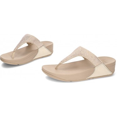 SANDALI FITFLOP CON DECORAZIONI IN CRISTALLO LULU BEIGE