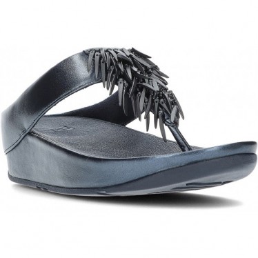 Sandali metallici con perline Rumba FitFlop HI7 NAVY