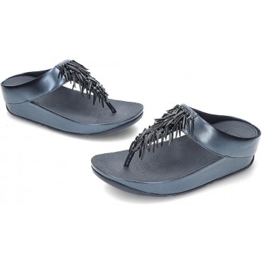 Sandali metallici con perline Rumba FitFlop HI7 NAVY
