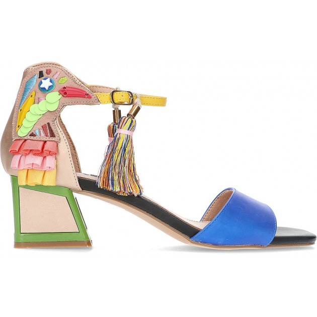 SCARPE CON TACCO EXE LUISA310 MULTICOLOR_BLUE SCARPE CON TACCO EXE LUISA310 MULTICOLOR_BLUE