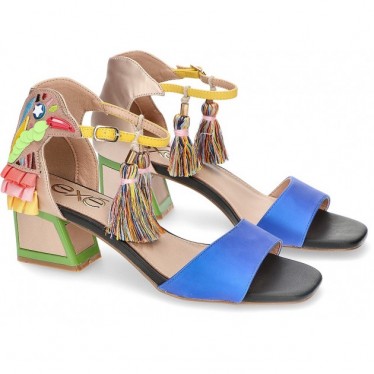 SCARPE CON TACCO EXE LUISA310 MULTICOLOR_BLUE