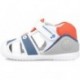 BIOMECANICS PRIMI PASSI SANDALO SPORT 242154-A BLANCO_NARANJA