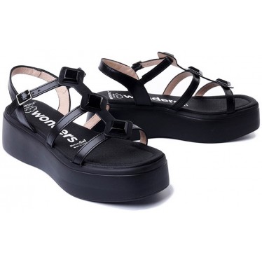 MERAVIGLIE CAROLINA A-3703 SANDALO BLACK