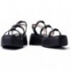 MERAVIGLIE CAROLINA A-3703 SANDALO BLACK