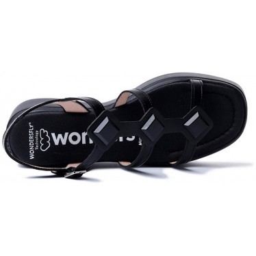 MERAVIGLIE CAROLINA A-3703 SANDALO BLACK