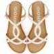 Gioseppo 69113 Sandali in lamina BLANCO
