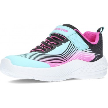 Skechers 303575L Microspec Advance Sneaker AQUA