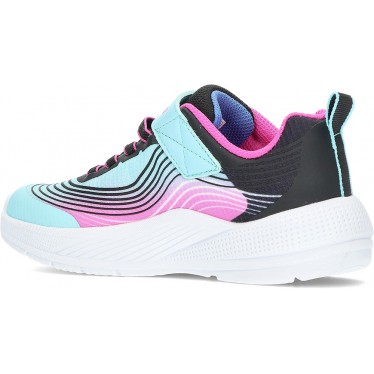 Skechers 303575L Microspec Advance Sneaker AQUA
