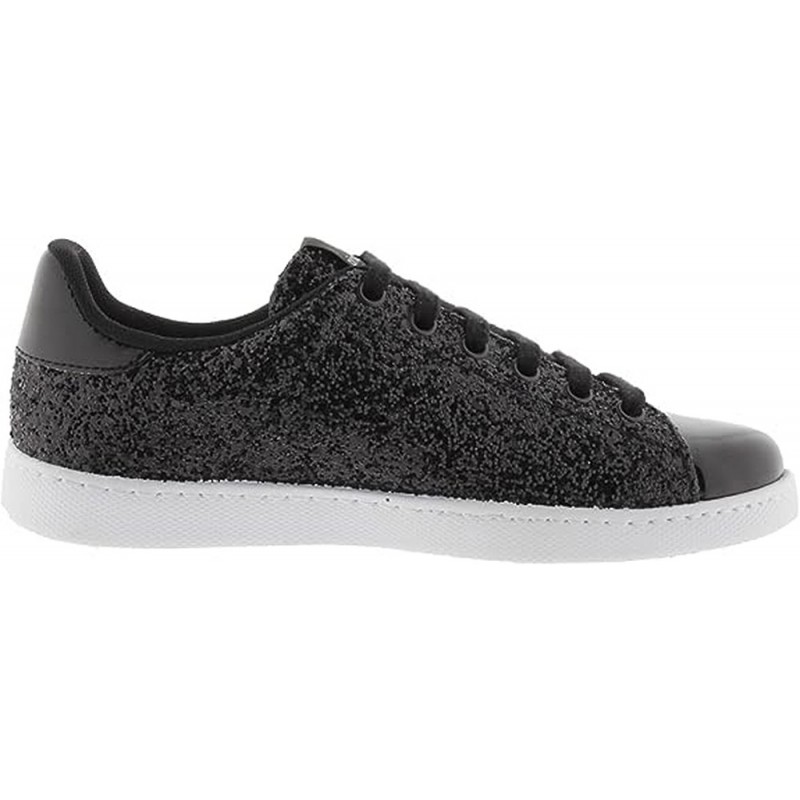 SNEAKERS VICTORIA 112558 GLITTER NEGRO