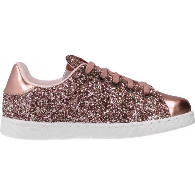 SNEAKERS VICTORIA 112558 GLITTER ROSA