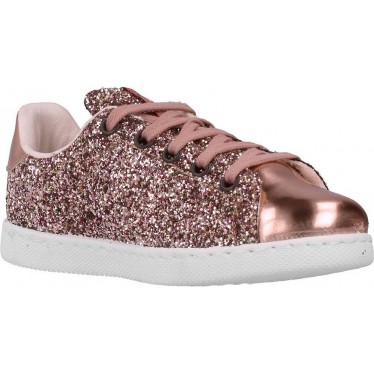 SNEAKERS VICTORIA 112558 GLITTER ROSA
