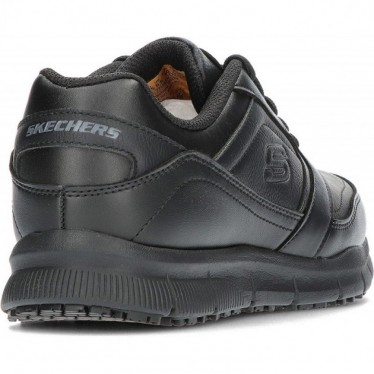 SKECHERS SPORTIVI DA LAVORO VESTIBILITA' RILASSATA NAMPA SR 77156EC BLACK