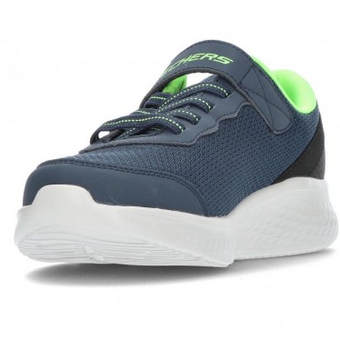 Scarpe sportive per bambini Skechers 404015 Sprint Surge NAVY_LIME