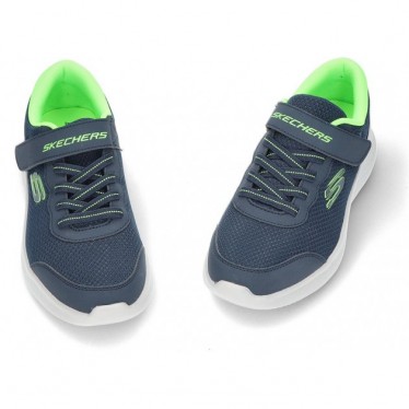 Scarpe sportive per bambini Skechers 404015 Sprint Surge NAVY_LIME