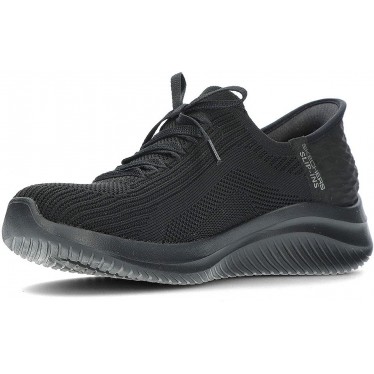 SKECHERS 149710 SNEAKER PERCORSO BRILLANTE BLACK