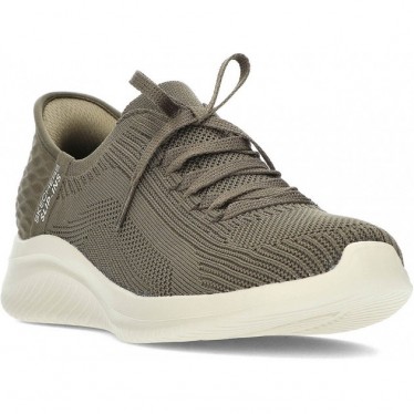 SKECHERS 149710 SNEAKER PERCORSO BRILLANTE OLIVE